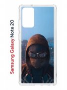 Чехол-накладка Samsung Galaxy Note 20 (588938) Kruche PRINT Северный Паук