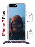 Чехол-накладка Apple iPhone 7 Plus (626142) Kruche PRINT Северный Паук