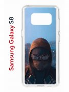 Чехол-накладка Samsung Galaxy S8 (583853) Kruche PRINT Северный Паук