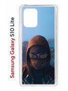 Чехол-накладка Samsung Galaxy S10 Lite (582683) Kruche PRINT Северный Паук