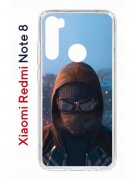 Чехол-накладка Xiaomi Redmi Note 8  (580659) Kruche PRINT Северный Паук