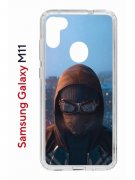 Чехол-накладка Samsung Galaxy M11 (588927) Kruche PRINT Северный Паук