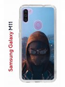 Чехол-накладка Samsung Galaxy M11 (588927) Kruche PRINT Северный Паук