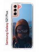 Чехол-накладка Samsung Galaxy S21 Plus (594681) Kruche PRINT Северный Паук