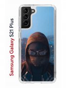 Чехол-накладка Samsung Galaxy S21 Plus (594681) Kruche PRINT Северный Паук