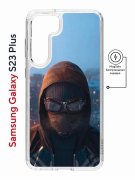 Чехол-накладка Samsung Galaxy S23 Plus (634254) Kruche PRINT Северный Паук