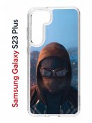 Чехол-накладка Samsung Galaxy S23 Plus (638514) Kruche PRINT Северный Паук