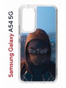 Чехол-накладка Samsung Galaxy A54 5G (638391) Kruche PRINT Северный Паук