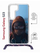 Чехол-накладка Samsung Galaxy S23 (638523) Kruche PRINT Северный Паук