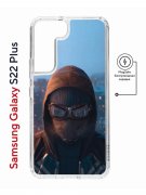 Чехол-накладка Samsung Galaxy S22 Plus (638519) Kruche PRINT Северный Паук