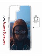 Чехол-накладка Samsung Galaxy S22 (638522) Kruche PRINT Северный Паук