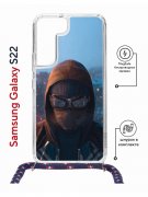 Чехол-накладка Samsung Galaxy S22 (638524) Kruche PRINT Северный Паук
