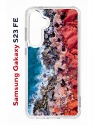 Чехол-накладка Samsung Galaxy S23 FE (646478) Kruche PRINT Морской берег