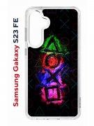 Чехол-накладка Samsung Galaxy S23 FE (646478) Kruche PRINT Гейминг