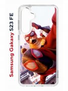 Чехол-накладка Samsung Galaxy S23 FE (646478) Kruche PRINT Человек паук