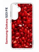 Чехол-накладка Samsung Galaxy S23 FE (646478) Kruche PRINT Гранат