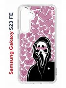 Чехол-накладка Samsung Galaxy S23 FE (646478) Kruche PRINT Любовь и Крик