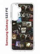 Чехол-накладка Samsung Galaxy S23 FE (646478) Kruche PRINT Плейлисты