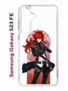 Чехол-накладка Samsung Galaxy S23 FE (646478) Kruche PRINT Дилюк Геншин