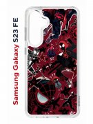 Чехол-накладка Samsung Galaxy S23 FE (646478) Kruche PRINT Майлз Человек-паук