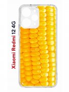 Чехол-накладка Xiaomi Redmi 12 4G (646479) Kruche PRINT Кукуруза