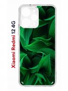 Чехол-накладка Xiaomi Redmi 12 4G (646479) Kruche PRINT Grass