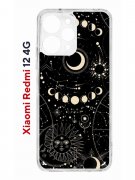 Чехол-накладка Xiaomi Redmi 12 4G (646479) Kruche PRINT Space
