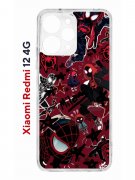 Чехол-накладка Xiaomi Redmi 12 4G (646479) Kruche PRINT Майлз Человек-паук