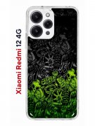 Чехол-накладка Xiaomi Redmi 12 4G (646479) Kruche PRINT Garage