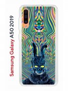 Чехол-накладка Samsung Galaxy A50 2019 (583850) Kruche PRINT Donny