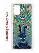 Чехол-накладка Samsung Galaxy A31 (587679) Kruche PRINT Donny