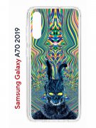 Чехол-накладка Samsung Galaxy A70 2019 (580673) Kruche PRINT Donny