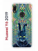 Чехол-накладка Huawei Y6 2019 (580675) Kruche PRINT Donny