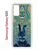 Чехол-накладка Samsung Galaxy S20 (582682) Kruche PRINT Donny