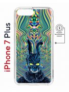 Чехол-накладка Apple iPhone 7 Plus (626141) Kruche PRINT Donny