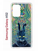 Чехол-накладка Samsung Galaxy A52 (598894) Kruche PRINT Donny