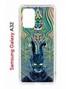 Чехол-накладка Samsung Galaxy A32 4G (598888) Kruche PRINT Donny