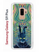 Чехол-накладка Samsung Galaxy S9 Plus (591403) Kruche PRINT Donny