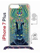 Чехол-накладка Apple iPhone 7 Plus (626142) Kruche PRINT Donny
