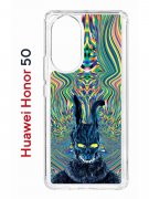 Чехол-накладка Huawei Honor 50 (610635) Kruche PRINT Donny