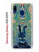 Чехол-накладка Samsung Galaxy A20 2019 (580663) Kruche PRINT Donny