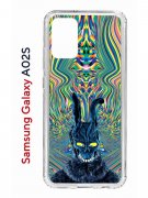 Чехол-накладка Samsung Galaxy A02s (594636) Kruche PRINT Donny