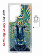 Чехол-накладка Samsung Galaxy S23 Ultra (634255) Kruche PRINT Donny