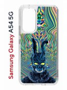Чехол-накладка Samsung Galaxy A54 5G (638391) Kruche PRINT Donny