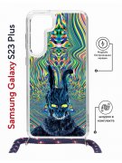 Чехол-накладка Samsung Galaxy S23 Plus (638526) Kruche PRINT Donny
