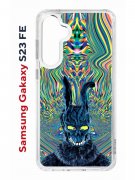 Чехол-накладка Samsung Galaxy S23 FE (646478) Kruche PRINT Donny