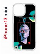 Чехол-накладка Apple iPhone 13 mini (606541) Kruche PRINT Future Look