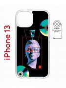 Чехол-накладка Apple iPhone 13 (610627) Kruche PRINT Future Look