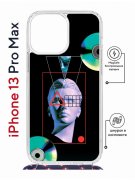 Чехол-накладка Apple iPhone 13 Pro Max (610628) Kruche PRINT Future Look