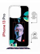 Чехол-накладка Apple iPhone 13 Pro (610630) Kruche PRINT Future Look